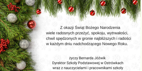 Życzenia Bożonarodzeniowe